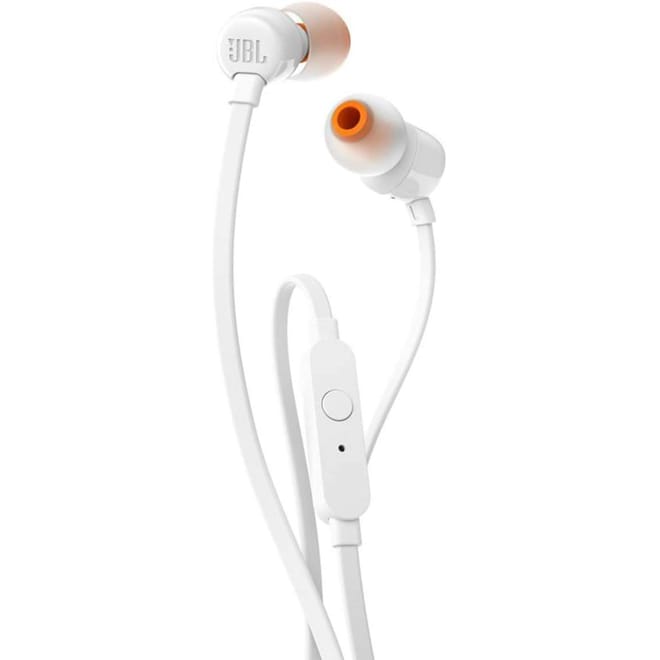 JBL T110 Handsfree Ακουστικά - White
