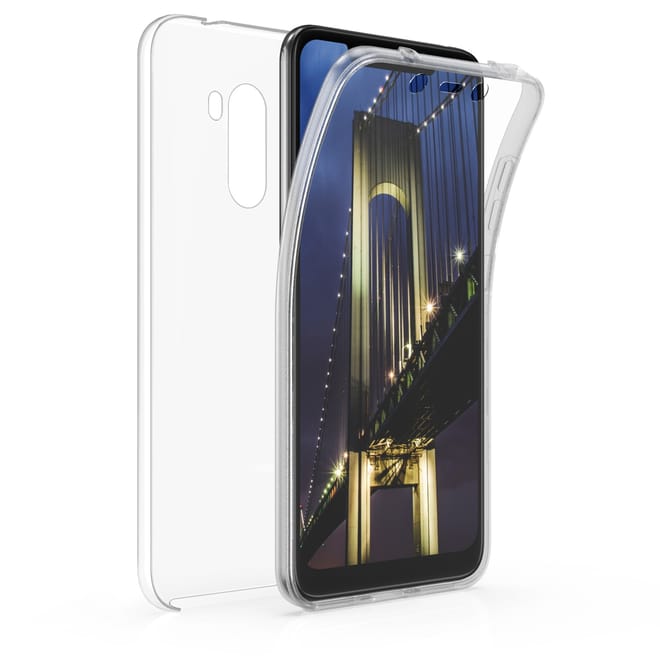 KW Διάφανη Θήκη Σιλικόνης Full Body Xiaomi Pocophone F1 - Transparent