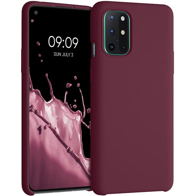 KWmobile Θήκη Σιλικόνης OnePlus 8T - Soft Flexible Rubber Cover - Tawny Red