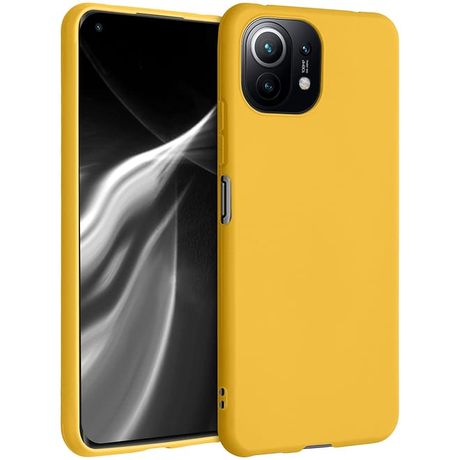 KWmobile Θήκη Σιλικόνης Xiaomi Mi 11 Lite - Honey Yellow