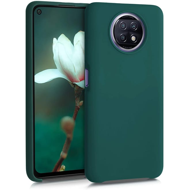 KWmobile Θήκη Σιλικόνης Xiaomi Redmi Note 9T 5G- Soft Flexible Rubber Cover - Turquoise Green