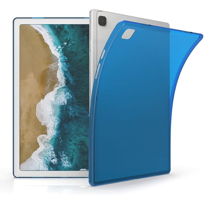 KW Θήκη Σιλικόνης Samsung Galaxy Tab A7 10.4" 2020 T500 / T505 - Blue / Transparent