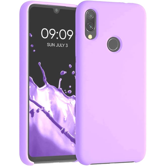 KW Θήκη Σιλικόνης Xiaomi Redmi Note 7 / Note 7 Pro - Soft Flexible Rubber - Lavender