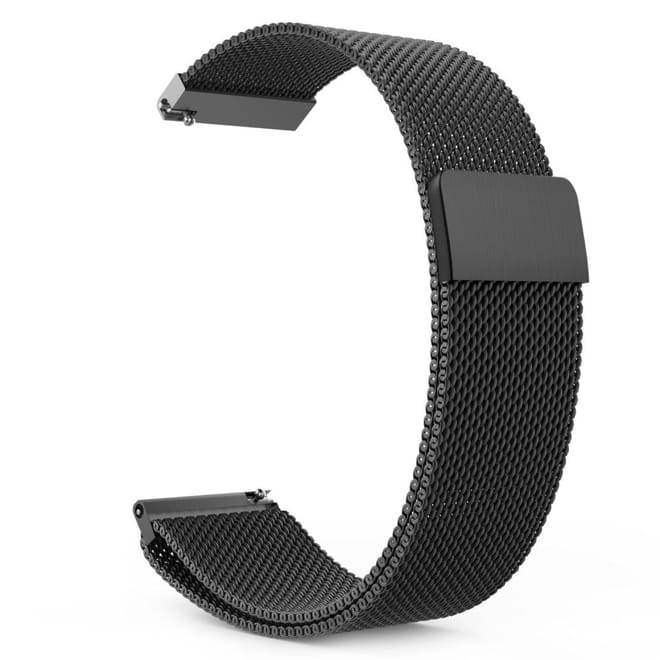 Ανταλλακτικό Λουράκι Milaneseband για Samsung Gear S3 - Black