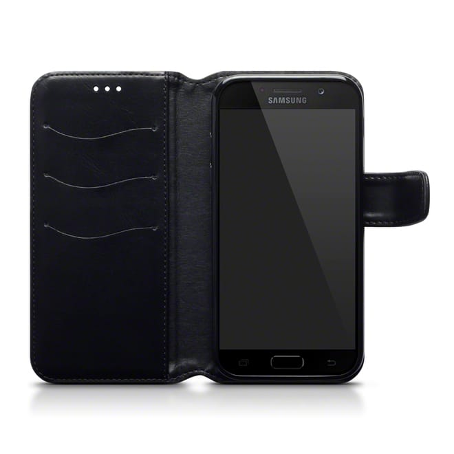 Μαύρη Καφέ Θήκη - Πορτοφόλι Samsung Galaxy A5 2017