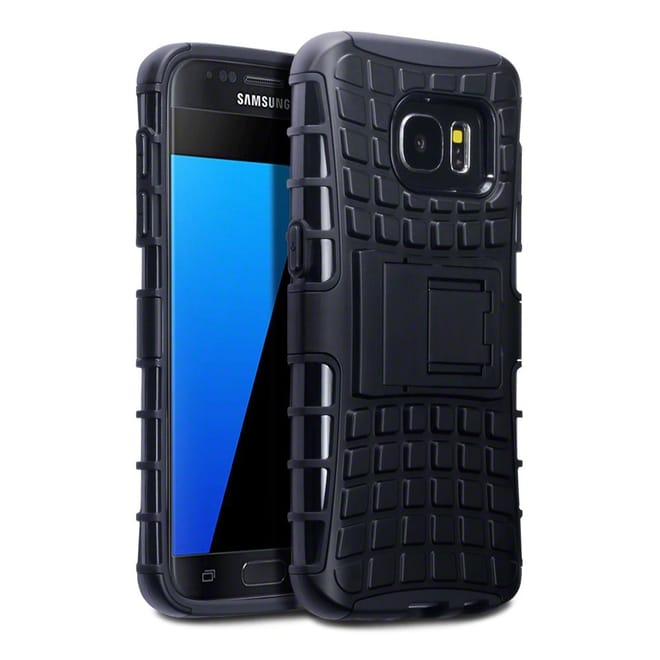 Μαύρη Ανθεκτική Θήκη Galaxy S7