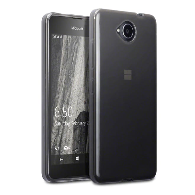Μαύρη Θήκη Σιλικόνης Lumia 650