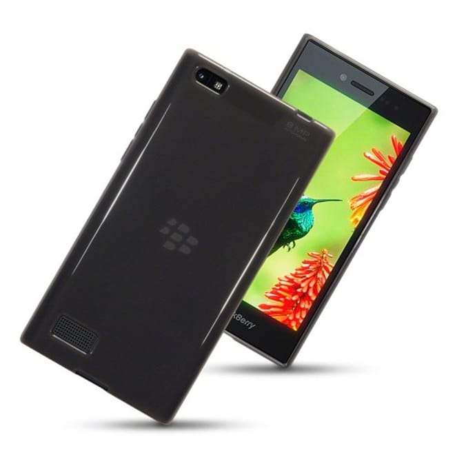 Μαύρη Ημιδιάφανη Θήκη Blackberry Leap