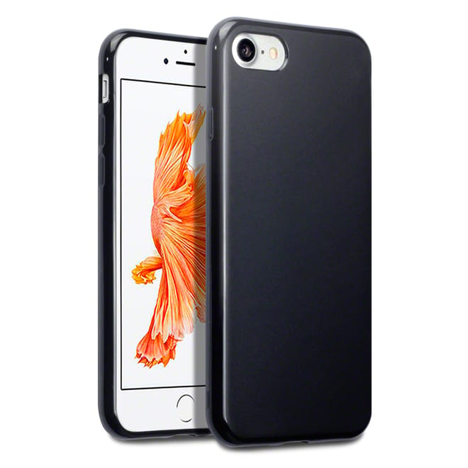 Μαύρη Θήκη Σιλικόνης iPhone 7