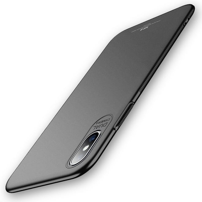 MSVII Super Slim Σκληρή Θήκη PC iPhone XS Max - Black