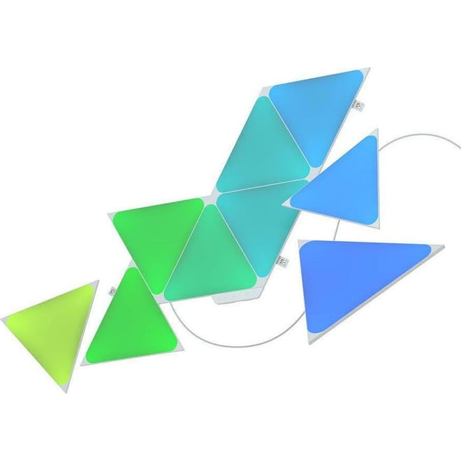Nanoleaf Shapes Triangles Starter Kit - Αρθρωτές Συνθέσεις LED Φωτισμού - 9 Τεμάχια