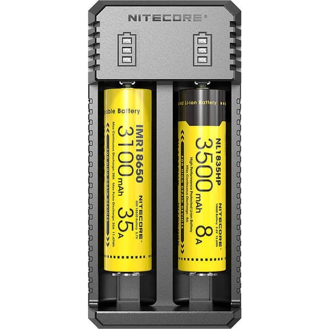 Nitecore UI2 - USB Φορτιστής 2 Μπαταριών Li-ion Μεγέθους 18650 