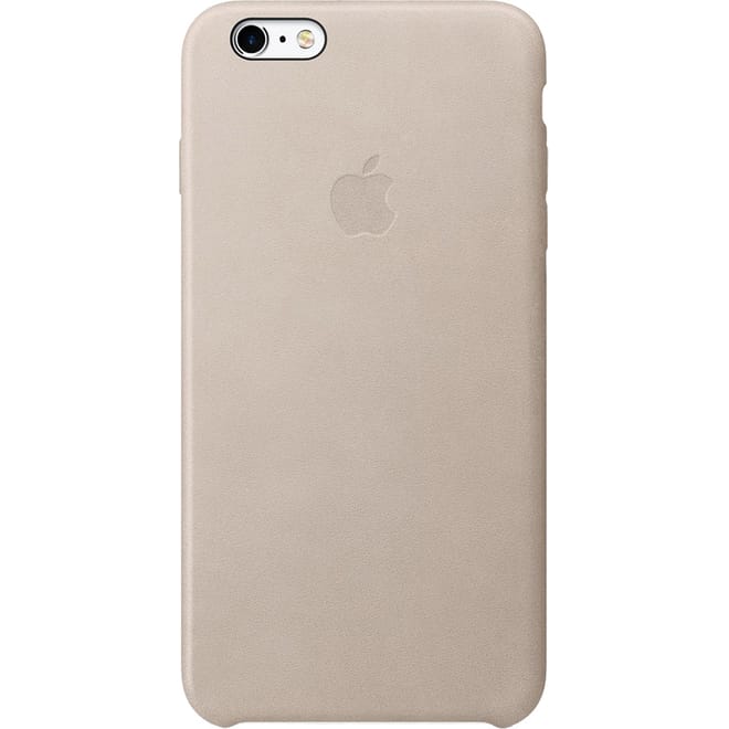 Official Apple Leather Case - Δερμάτινη Θήκη Apple iPhone 6S Plus / 6 Plus - Rose Gray