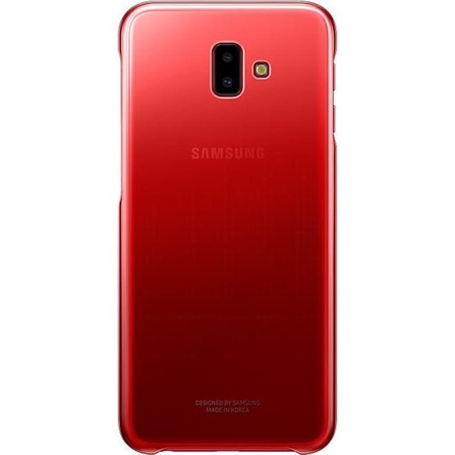 Official Samsung Gradation Cover - Σκληρή Θήκη Samsung Galaxy J6 Plus - Red