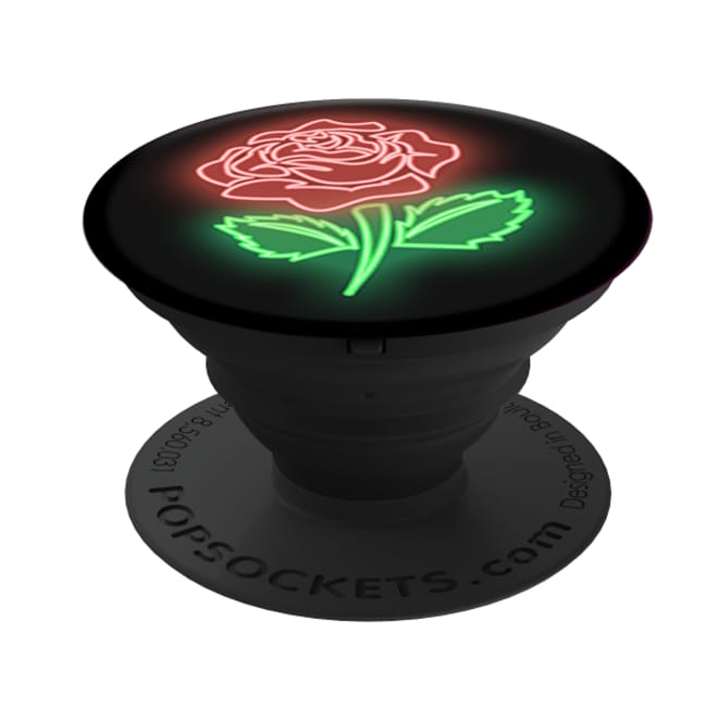 PopSocket Neon Rose - Black