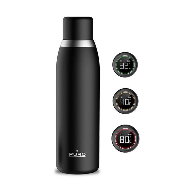 Puro Smart Thermic Bottle - Black
