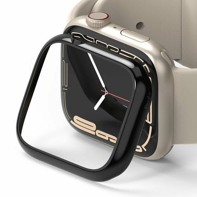Ringke Bezel Styling - Θήκη από Ανοξείδωτο Ατσάλι - Apple Watch 9 / 8 / 7 45mm - Black