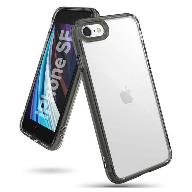 Ringke Fusion Θήκη Σιλικόνης Apple iPhone SE 2022 / 2020 / 8 / 7 - Smoke Black 