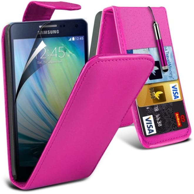 Ροζ Flip Θήκη Samsung Galaxy A5