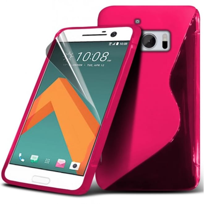 Θήκη S-Line Σιλικόνης HTC 10 - Ροζ 