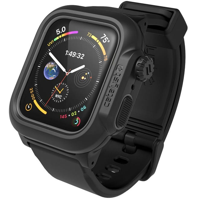Catalyst Αδιάβροχη Θήκη Impact Protection για Apple Watch 44mm Series 4 - Black