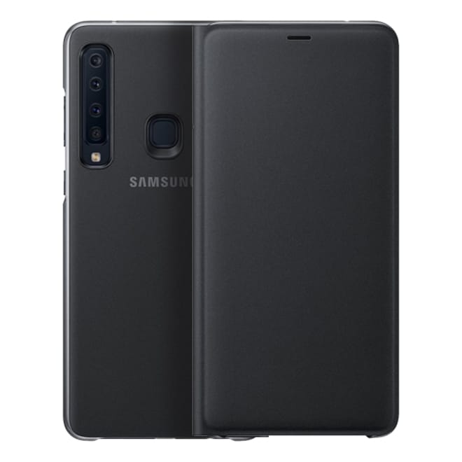 Official Flip Wallet - Θήκη Samsung Galaxy A9 2018- Black