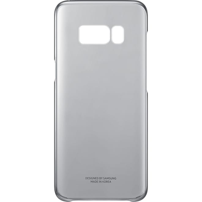 Samsung Official Clear Cover - Ημιδιάφανη Θήκη Σιλικόνης για Galaxy S8 - Black 