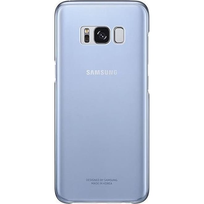 Samsung Ημιδιάφανη Official Θήκη Clear Cover Galaxy S8 - Blue