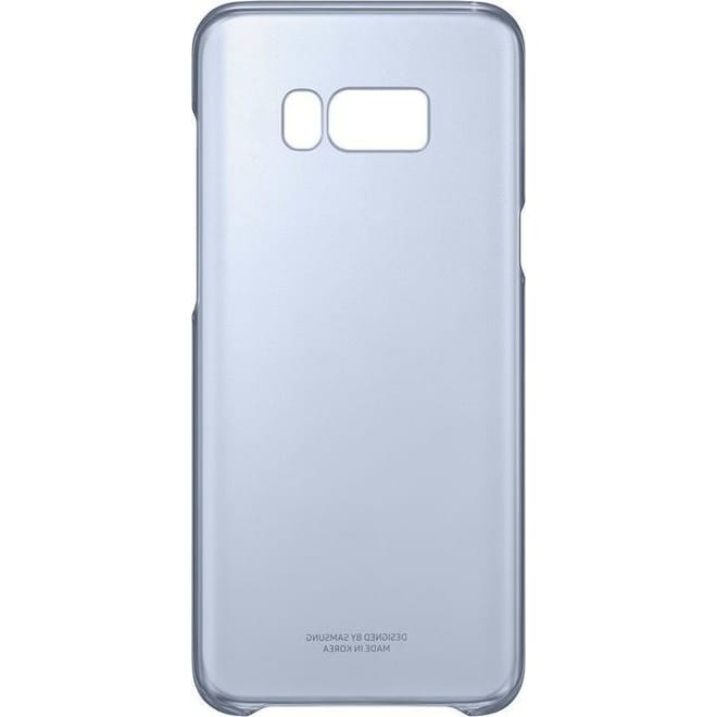 Samsung Official Ημιδιάφανη Σκληρή Θήκη Clear Cover Galaxy S8 Plus - Blue