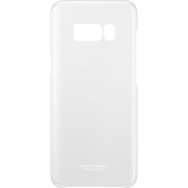 Samsung Official Ημιδιάφανη Σκληρή Θήκη Clear Cover Galaxy S8 - Silver