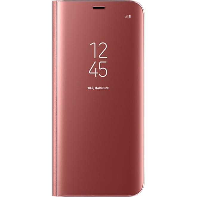 Samsung Official Clear View Standing Cover - Θήκη Flip με Ενεργό Πορτάκι Samsung Galaxy S8 - Pink