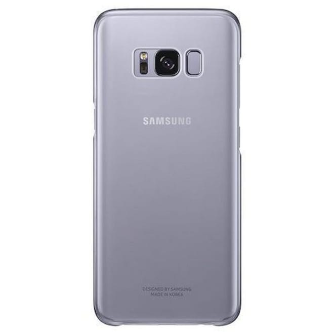 Samsung Official Ημιδιάφανη Σκληρή Θήκη Clear Cover Galaxy S8 - Violet 