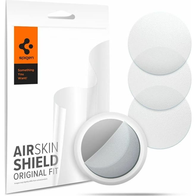 Spigen Airskin Shield HD Original Fit - Μεμβράνη Προστασίας για Apple AirTag - Clear Matte - Σετ 4 Τεμάχια 