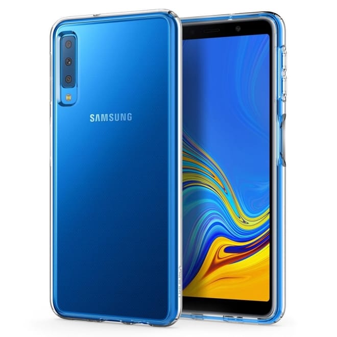 Spigen Θήκη TPU Liquid Crystal Samsung Galaxy A7 (2018) - Crystal Clear
