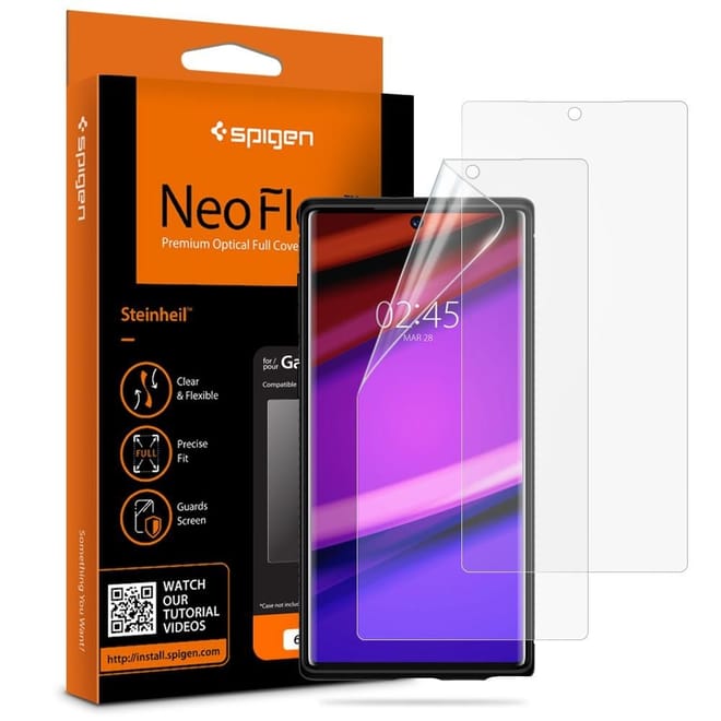 Spigen Screen Protector Neo Flex HD Samsung Galaxy Note 10 (Case Friendly) - 2 Τεμάχια