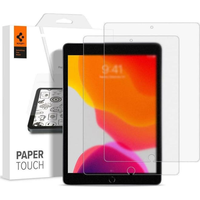 Spigen Paper Touch Screen Protector - Μεμβράνη Προστασίας Οθόνης Apple iPad 10.2" 2021 / 2020 / 2019 - 2 Τεμάχια