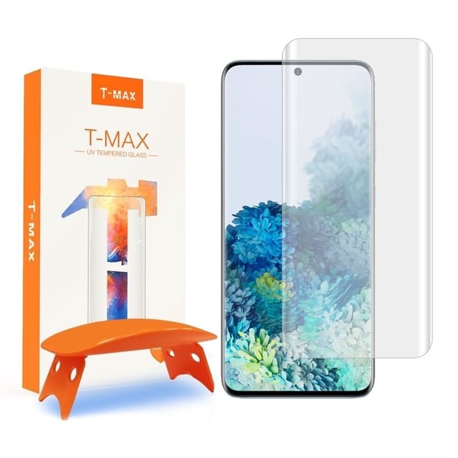 T-MAX Liquid Full Glue 3D Tempered Glass - Σύστημα Προστασίας Οθόνης Samsung Galaxy S20