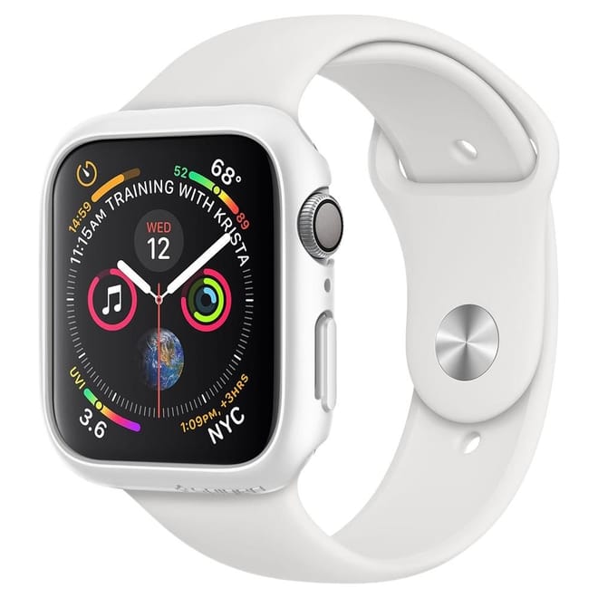 Spigen Θήκη Thin Fit  Apple Watch 5/4 (40mm) - White