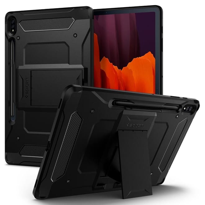 Spigen Θήκη Tough Armor Pro Samsung Galaxy Tab S7 Plus 12.4" T970/T976 - Black 
