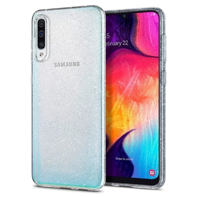 Spigen Θήκη TPU Liquid Crystal Samsung Galaxy A50 - Crystal Glitter