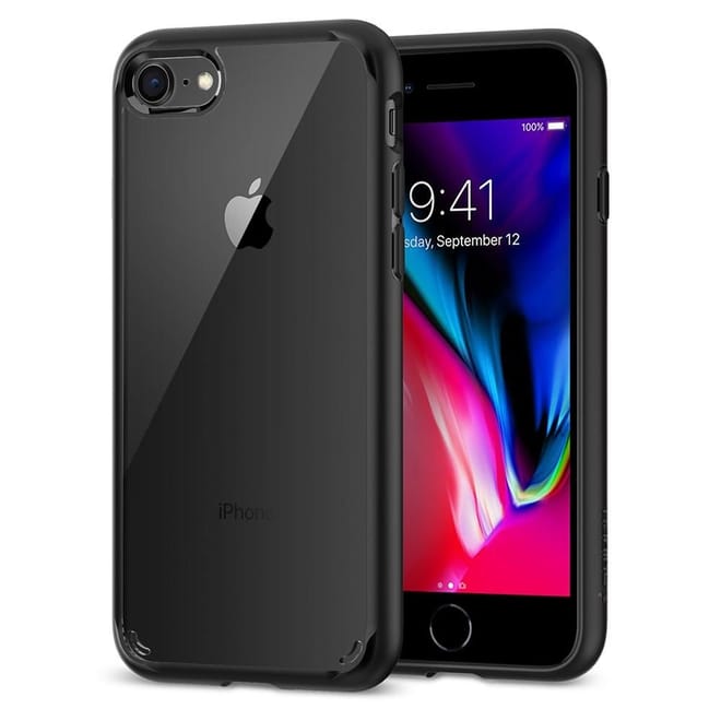 Spigen Θήκη Ultra Hybrid 2 Apple iPhone SE 2022 / 2020 / 8 / 7 - Black