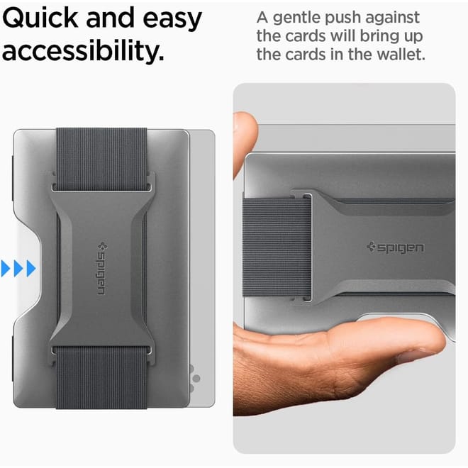 Spigen Wallet S Σκληρή Θήκη / Πορτοφόλι για Κάρτες & Apple AirTag με