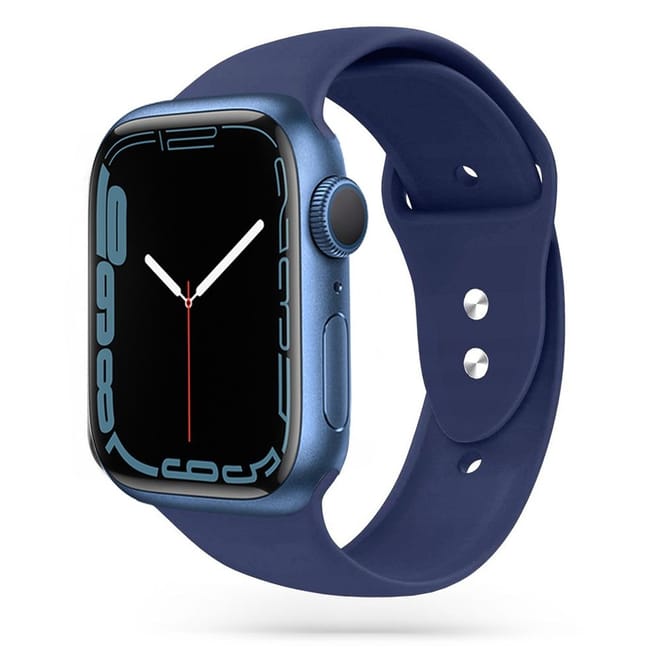 Tech-Protect Λουράκι Σιλικόνης Iconband Apple Watch Ultra2/Ultra1/SE/9/8/7/6/5/4 (49/45/44mm) - Midnight Blue