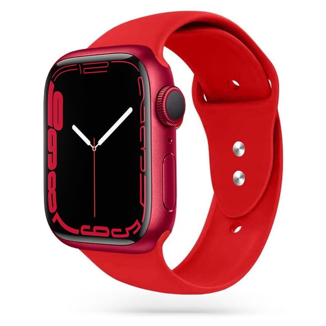 Tech-Protect Λουράκι Σιλικόνης Iconband Apple Watch Ultra2/Ultra1/SE/9/8/7/6/5/4 (49/45/44mm) - Red