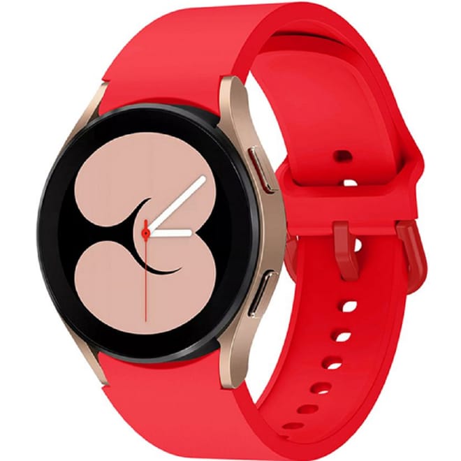 Tech-Protect Λουράκι Σιλικόνης Iconband Samsung Galaxy Watch 6 / 5 / 5 Pro / Watch 4 / Classic 4 (46/45/44/42/40mm) - Red