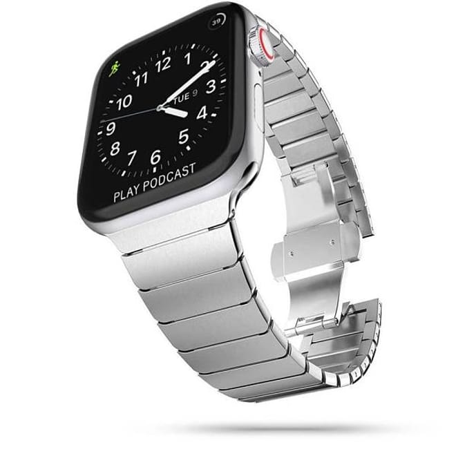 Tech-Protect Μεταλλικό Λουράκι Linkband - Apple Watch Ultra2/Ultra1/SE/9/8/7/6/5/4 (49/45/44mm) - Silver