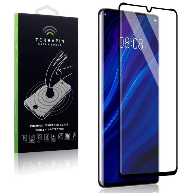 Terrapin Tempered Glass - Fullface Αντιχαρακτικό Γυάλινο Screen Protector Huawei P30 Pro