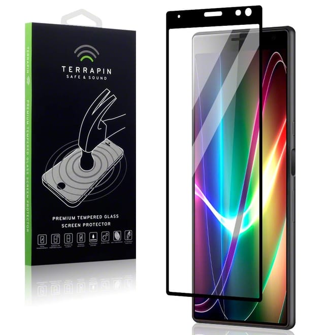 Terrapin Tempered Glass - Fullface Αντιχαρακτικό Γυάλινο Screen Protector Sony Xperia 10 Plus