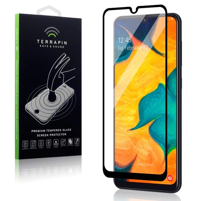 Terrapin Tempered Glass - Fullface Αντιχαρακτικό Γυάλινο Tempered Glass Samsung Galaxy A30