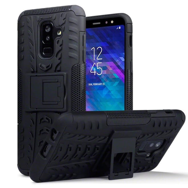 Terrapin Ανθεκτική Θήκη Samsung Galaxy A6 Plus 2018 - Black